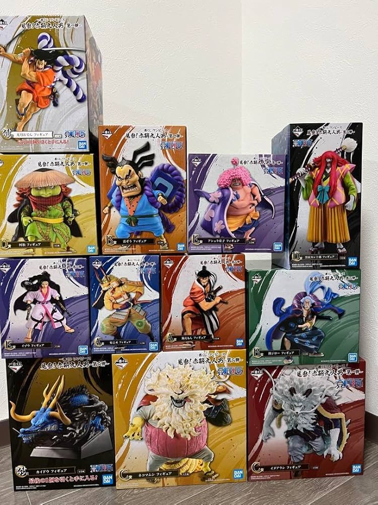 153. 一番くじ ワンピース 見参赤鞘九人男　フィギュア　コンプリートセット 一番くじ ワンピース 見参！赤鞘九人男 フィギュア